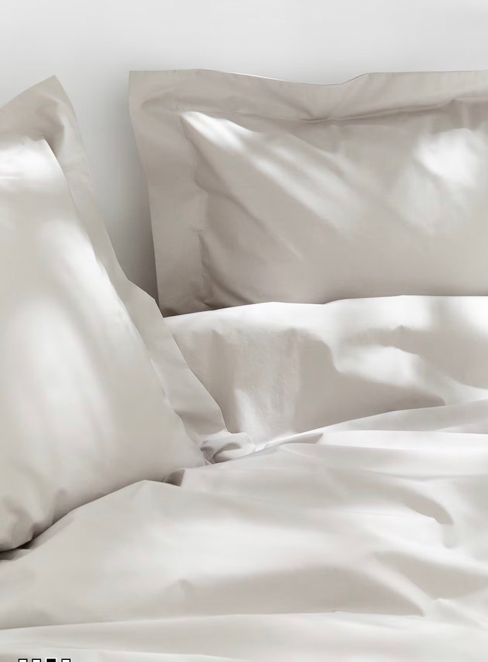 H&M ÇİFT KİŞİLİK/BATTAL BOY PERKAL NEVRESİM TAKIMI - Görsel 3