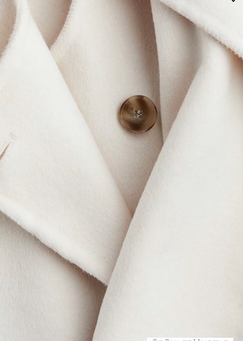 H&M YÜN KARIŞIMLI EL YAPIMI KABAN - Görsel 7