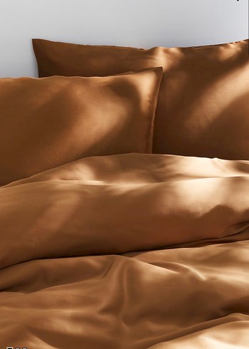 H&M ÇİFT KİŞİLİK/BATTAL BOY SATEN NEVRESİM TAKIMI - Görsel 2