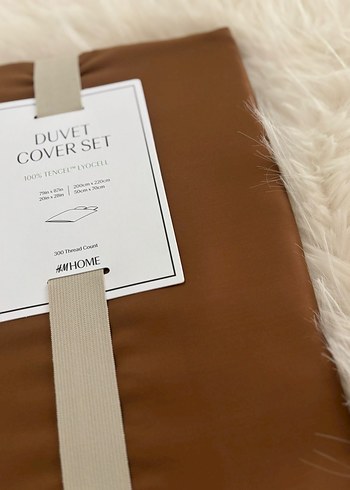 H&M ÇİFT KİŞİLİK/BATTAL BOY SATEN NEVRESİM TAKIMI - Görsel 5