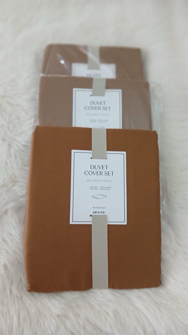 H&M ÇİFT KİŞİLİK/BATTAL BOY SATEN NEVRESİM TAKIMI - Görsel 4