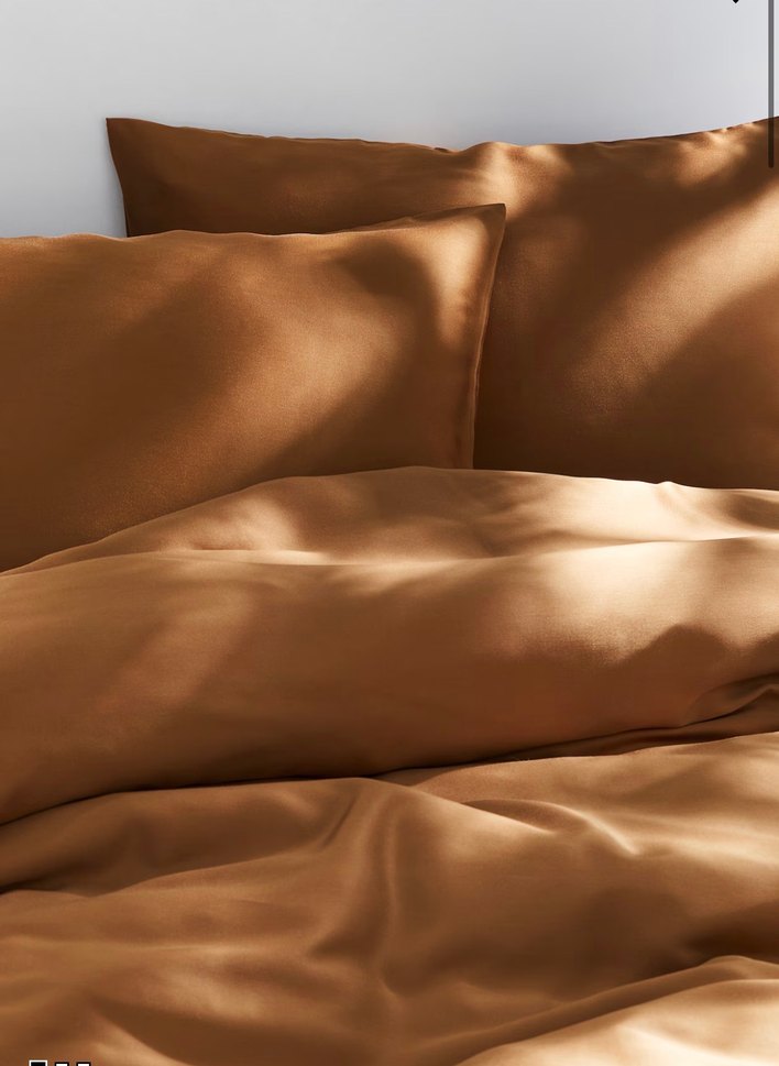 H&M ÇİFT KİŞİLİK/BATTAL BOY SATEN NEVRESİM TAKIMI - Görsel 2