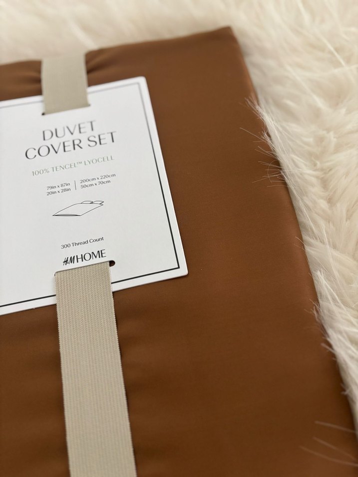 H&M ÇİFT KİŞİLİK/BATTAL BOY SATEN NEVRESİM TAKIMI - Görsel 5