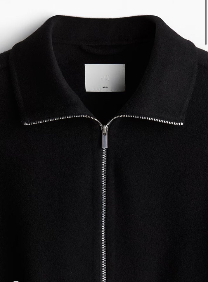 H&M EL YAPIMI YÜN CEKET - Görsel 2