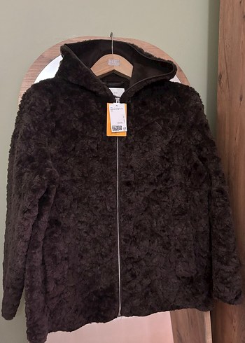 H&M KAPÜŞONLU PELÜŞ CEKET - Görsel 6
