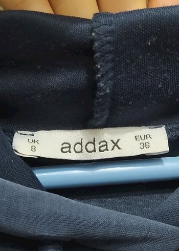 Kadın Lacivert Kapüşonlu addax marka Sweatshirt - Görsel 2