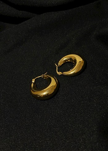 Gold Küpe - Görsel 2