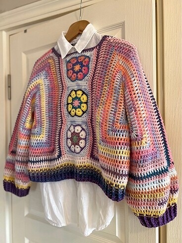Vintage bohem Overses kazak