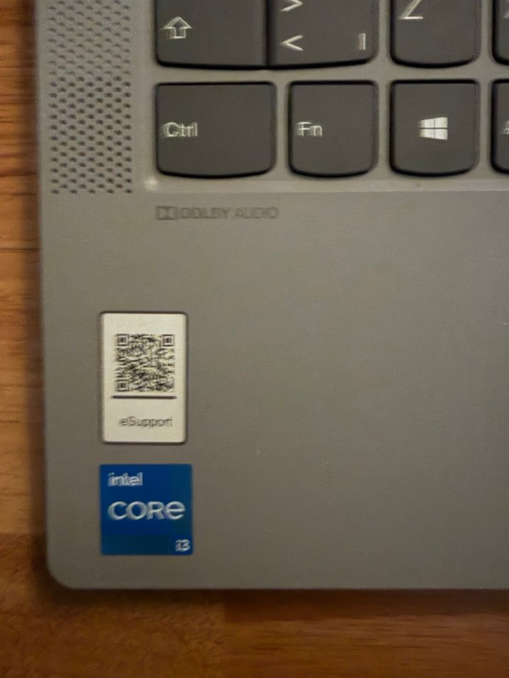 Lenovo Lacivert Laptop - Görsel 4