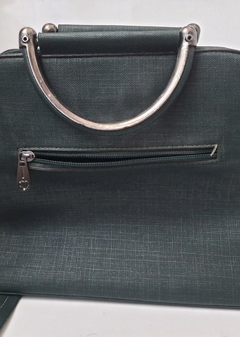 Koyu Yeşil Kadın Kol Çantası - Görsel 2