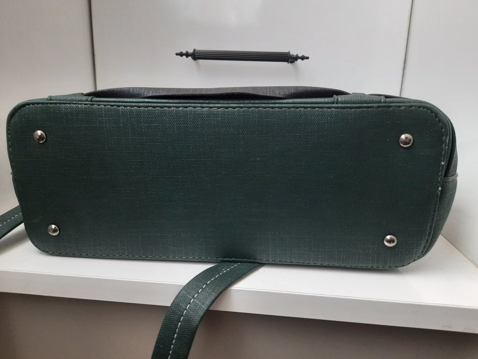 Koyu Yeşil Kadın Kol Çantası - Görsel 4