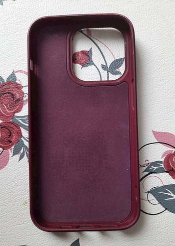 Bordo İphone 14 Pro Kılıfı - Görsel 2