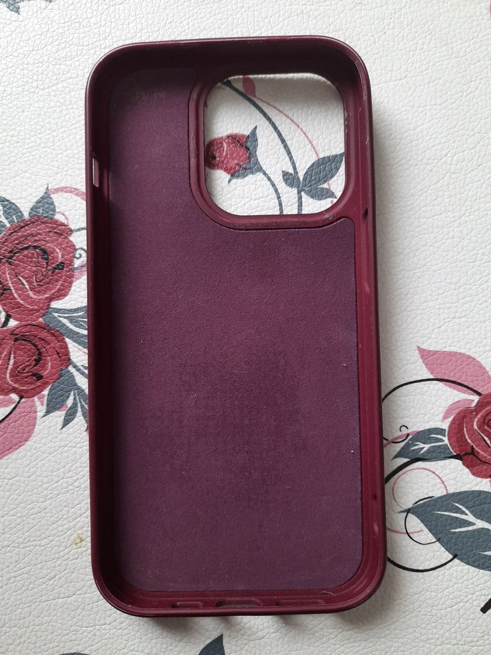 Bordo İphone 14 Pro Kılıfı - Görsel 2