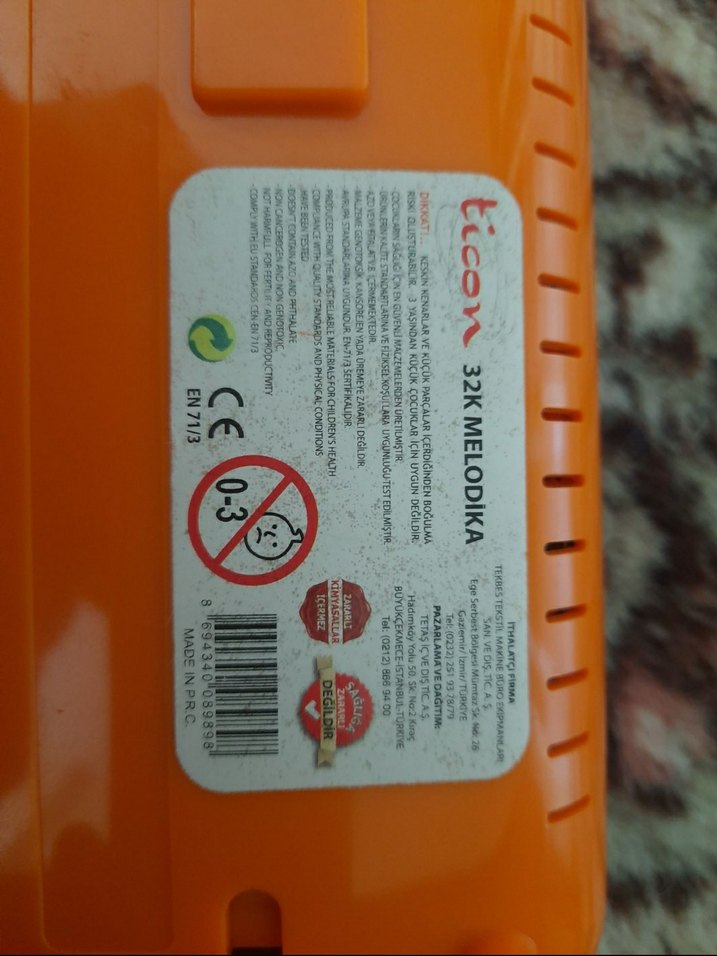 Ticon 32 Tuşlu Melodika - Görsel 3