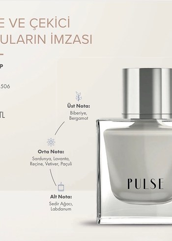 Farmasi Pulse Erkek Parfümü 50 ml - Görsel 2