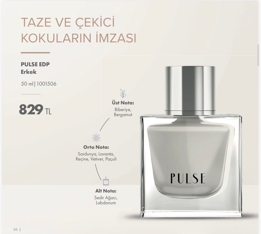 Farmasi Pulse Erkek Parfümü 50 ml - Görsel 2