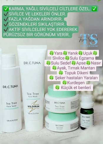 Dr.C.Tuna Farmasi Çay Ağacı Serum 10 ml - Görsel 6