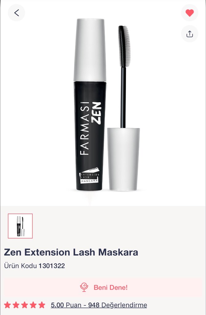 Farmasi Zen Maskara - Görsel 3