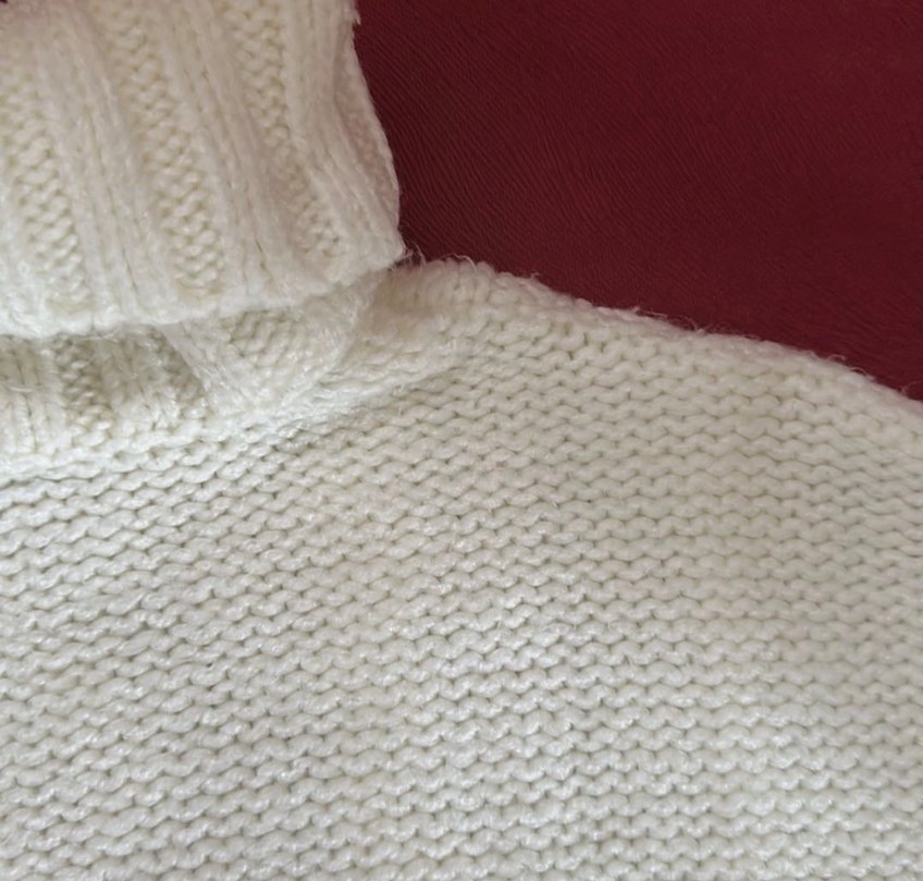 Lcw Beyaz Boğazlı Kazak - Görsel 5