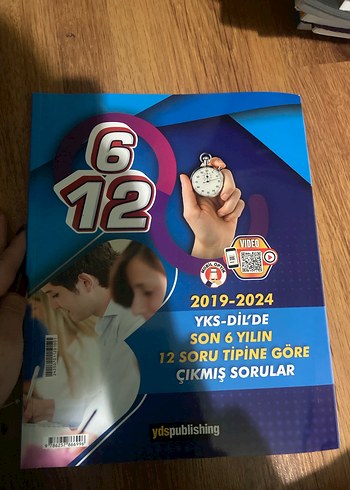 2019-2024 YKS-Dil Son 6 Yıl Sınavları Kitabı - Görsel 2