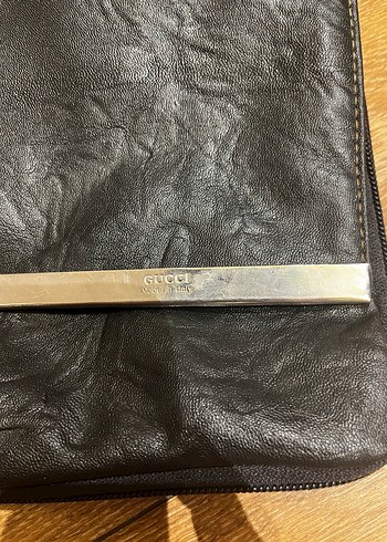 Siyah Deri Kadın Omuz Çantası - Görsel 2