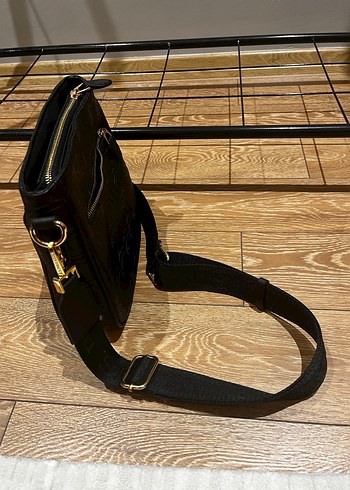 Us Polo Siyah Deri Kadın Çanta - Görsel 5