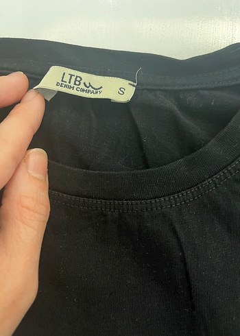 Ltb marka Siyah Baskılı  Kadın Tişört - Görsel 5