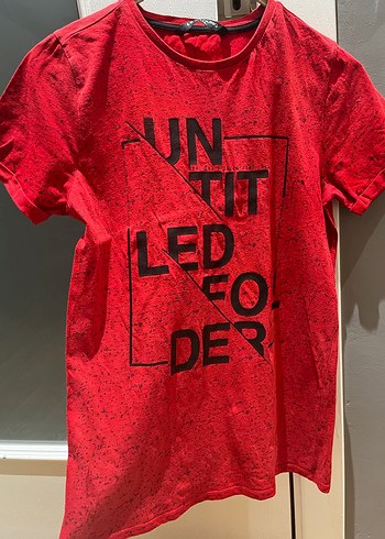 Kırmızı Baskılı Erkek Tişört LCW - Görsel 4