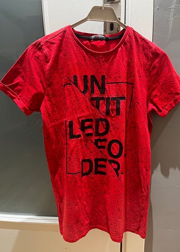 Kırmızı Baskılı Erkek Tişört LCW - Görsel 5