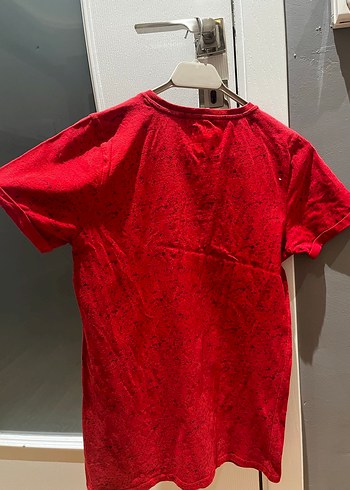 Kırmızı Baskılı Erkek Tişört LCW - Görsel 8