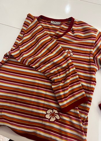 Çocuk pijama.Style Senfoni Çiçek Detaylı Uzun Kollu çocuk pijama - Görsel 4