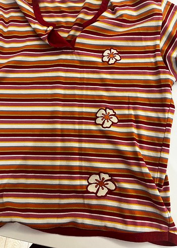 Çocuk pijama.Style Senfoni Çiçek Detaylı Uzun Kollu çocuk pijama - Görsel 2