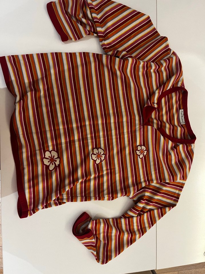 Çocuk pijama.Style Senfoni Çiçek Detaylı Uzun Kollu çocuk pijama - Görsel 5