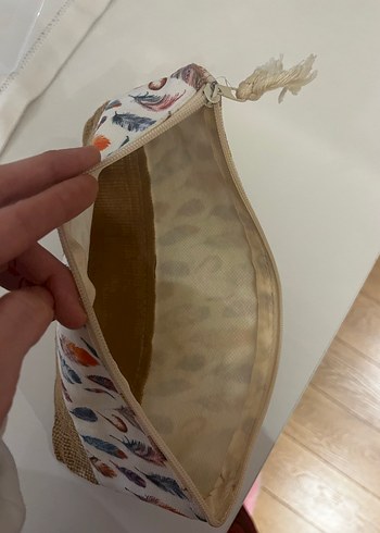 Püsküllü Bohem Tarzı Kadın El Çantası - Görsel 8