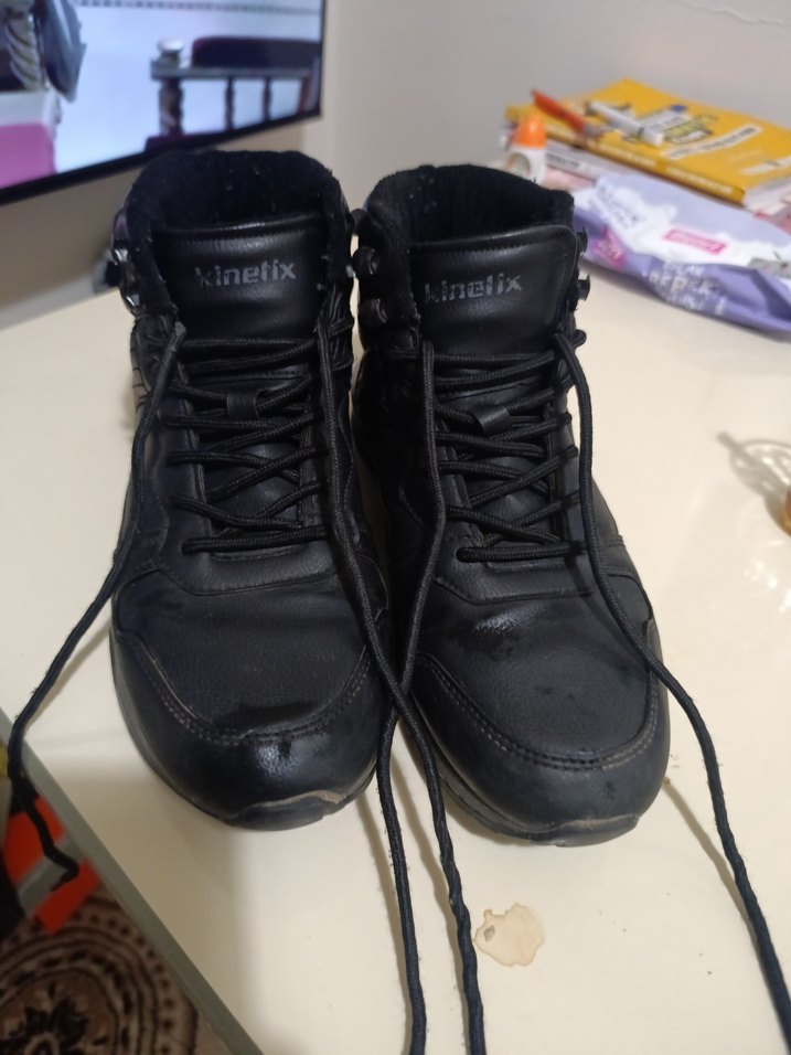 Siyah Erkek Spor Outdoor Bot - Görsel 5