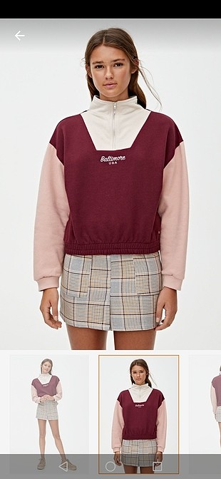 #pullandbear yeni sezon sweat 