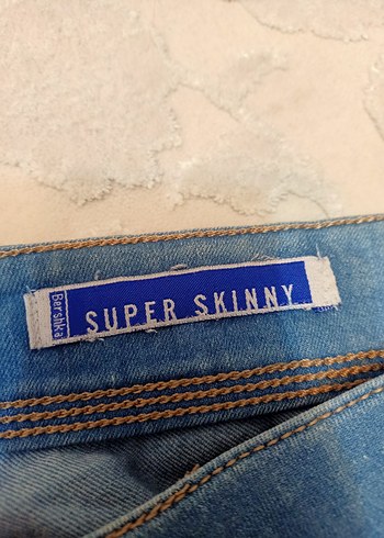 Bershka bayan kot pantolon - Görsel 4