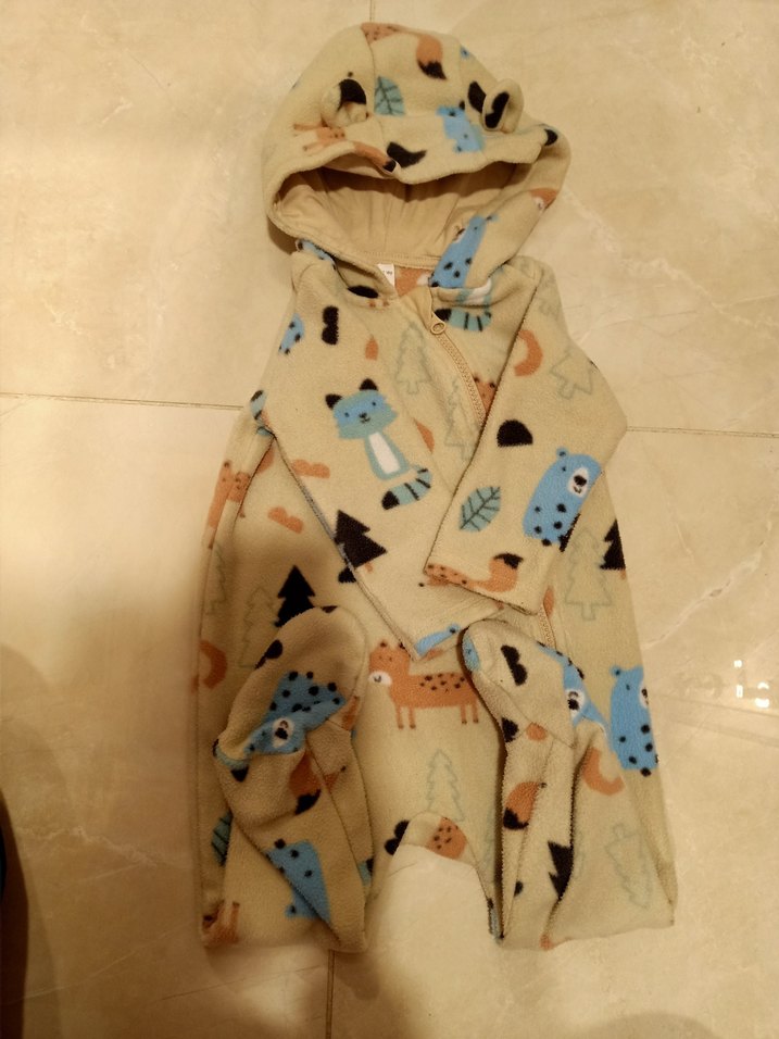 Lcw Kapüşonlu Renkli Erkek Bebek Tulum - Görsel 4