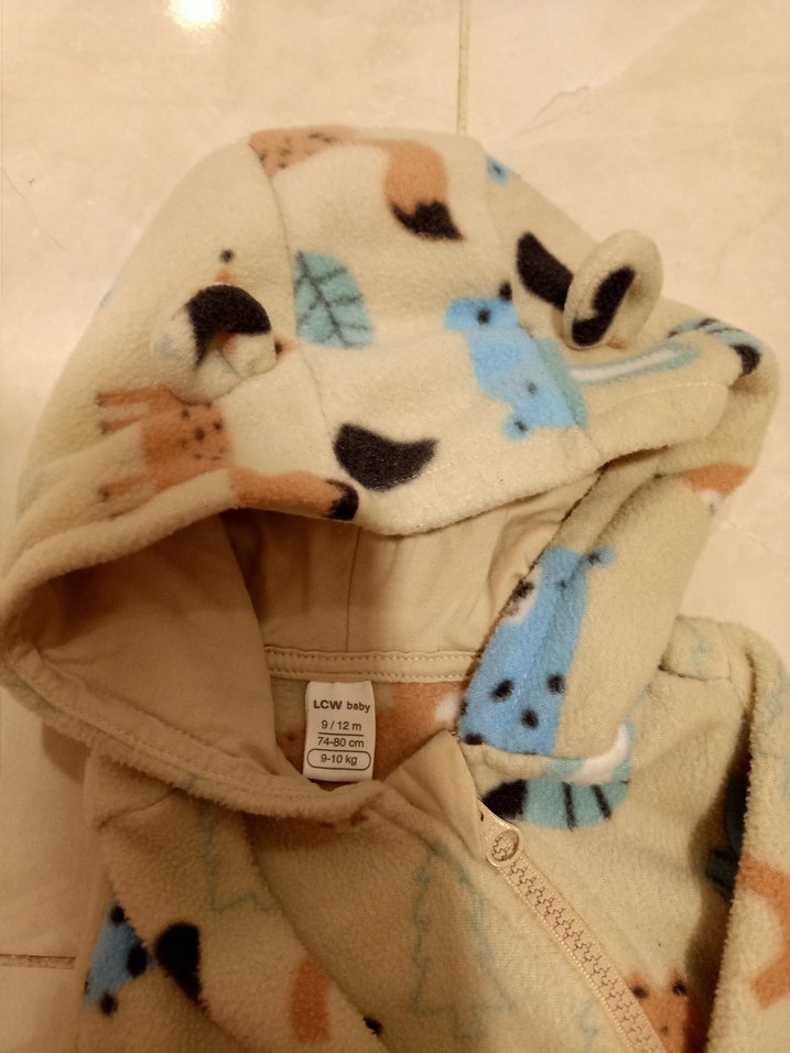 Lcw Kapüşonlu Renkli Erkek Bebek Tulum - Görsel 5