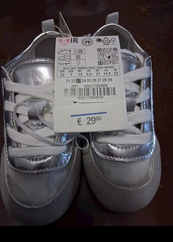 Gri Erkek Bebek İlk Adım Ayakkabısı - Görsel 2