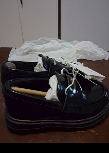 Erkek Çocuk Siyah Goth Tokalı Özel Ayakkabı - Görsel 3