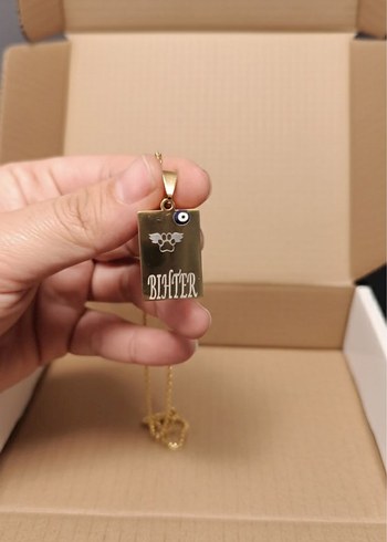 İsme Özel Kedi  Köpek Paslanmaz Çelik KolyeEvcil Hayvan İsimliği - Görsel 2