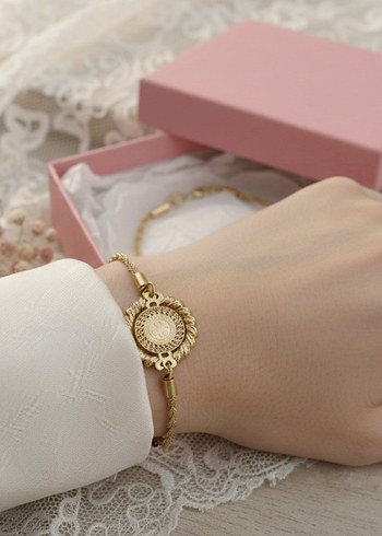 Kişiye Özel Harfli Çelik Bileklik Zarif Tasarım Hediyelik Kolye - Görsel 2