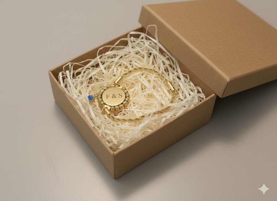 Kişiye Özel Harfli Çelik Bileklik Zarif Tasarım Hediyelik Kolye - Görsel 4