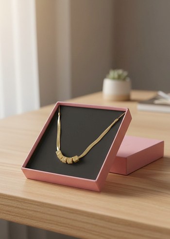 Kişiye Özel Harfli Paslanmaz Çelik Kolye  İsim & Baş Harf Şık - Görsel 3