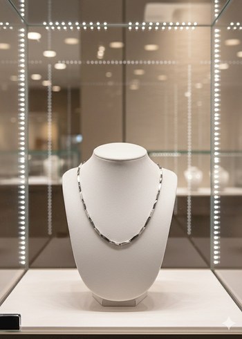 Erkek Çelik Kolye | Modern Zincir Tasarım | Kararma Yapmaz | - Görsel 3