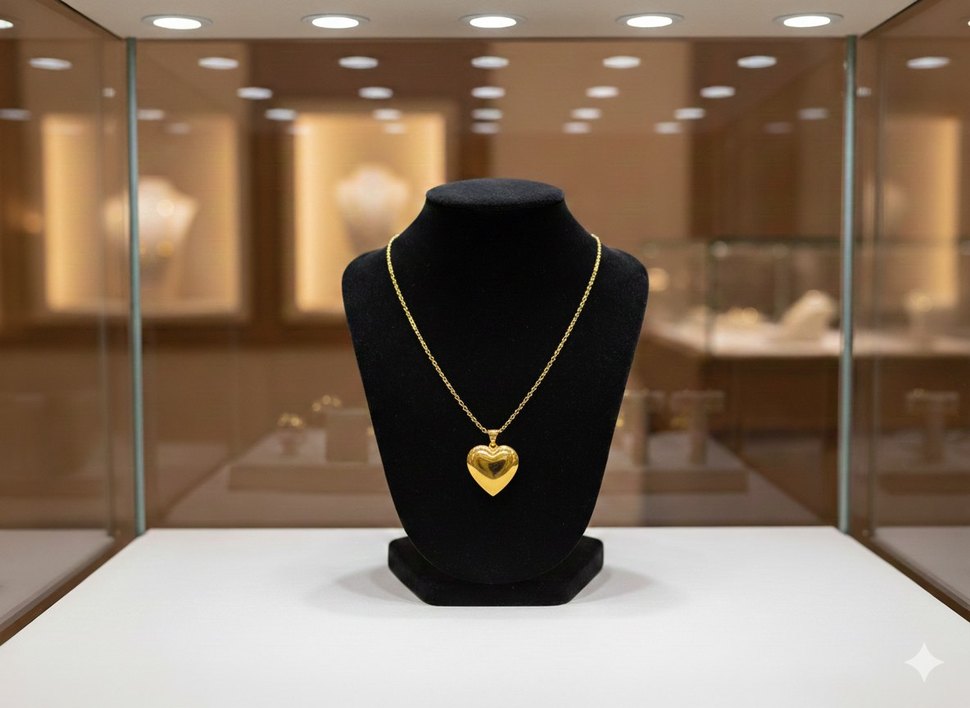 Kişiye Özel İsim Yazılı Kalpli Çelik Kolye Paslanmaz,Özel Kutulu - Görsel 2