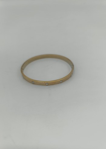 Kişiye Özel İsimli Çelik Bilezik  Paslanmaz Gold Çelik Bileklik - Görsel 3