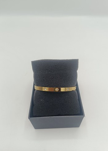 Kişiye Özel İsimli Çelik Bilezik  Paslanmaz Gold Çelik Bileklik - Görsel 2