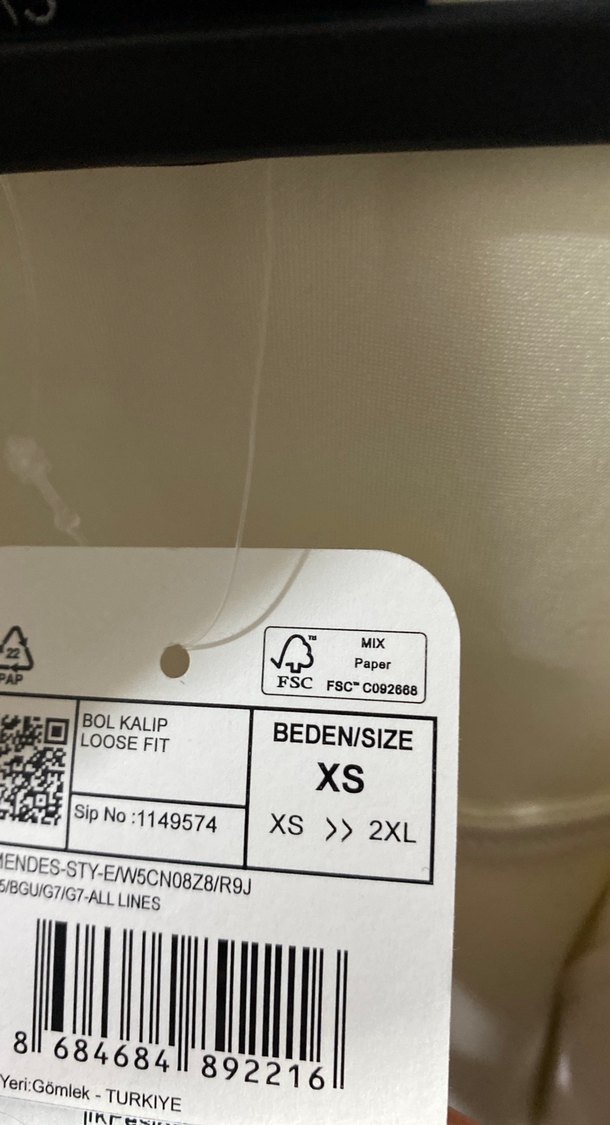 Düğmeli Beyaz Midi Pamuk Ceket - Görsel 3